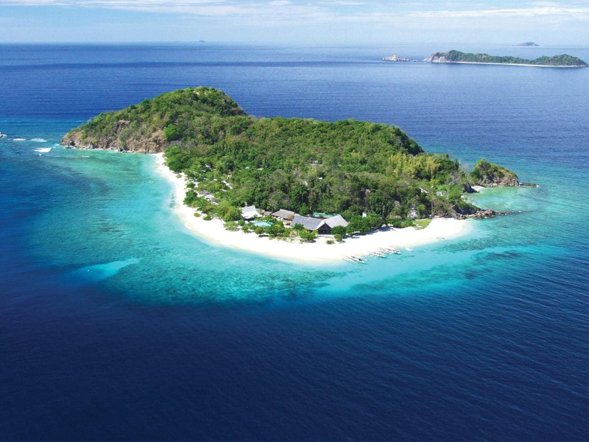 Club Paradise Palawan as seen from the air