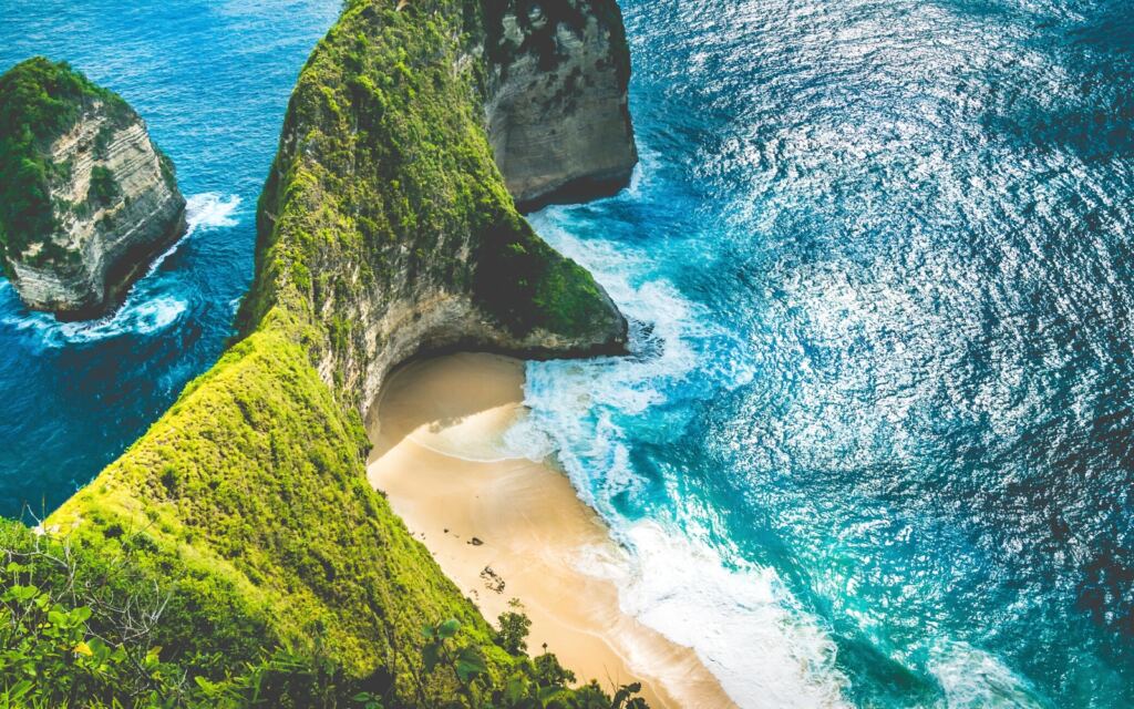 Kelingking Beach on Nusa Penida Island