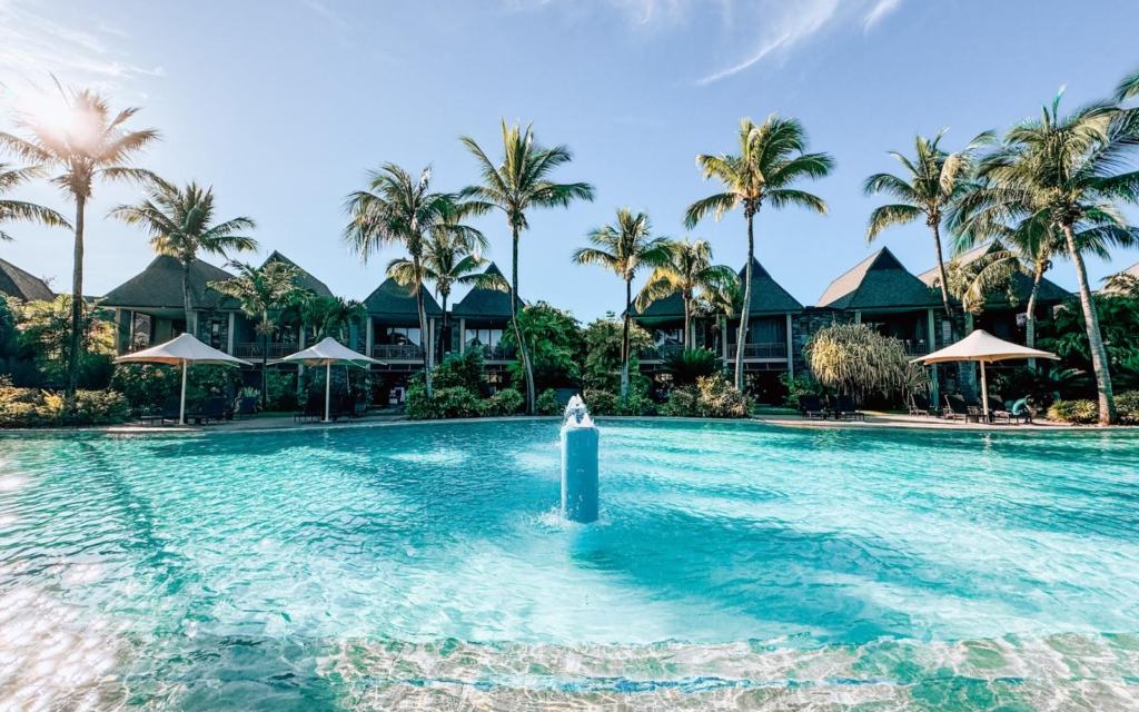 Main pool at InterContinental Fiji