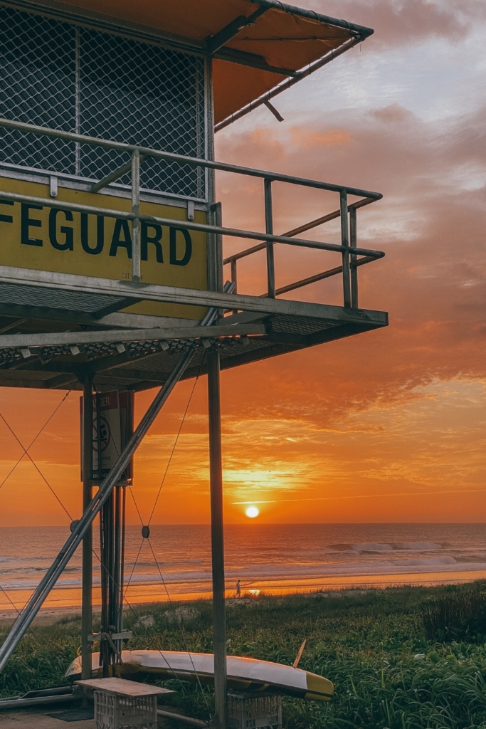 Sunrise over Mermaid Beach Gold Coast